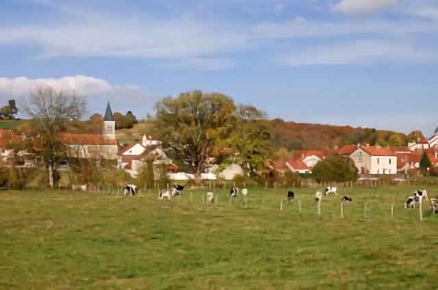 Cour-l'Evêque - vue du sud