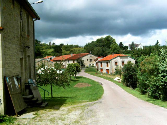 Village of Maconcourt (Haute Marne), France
