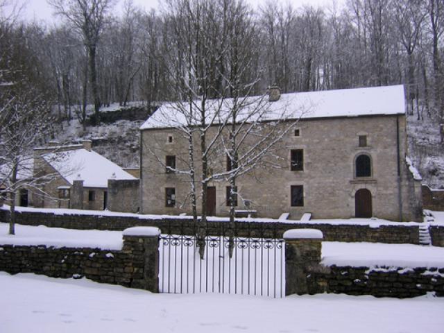 Illoud, ermitage de Corrupt sous la neige - février 2005