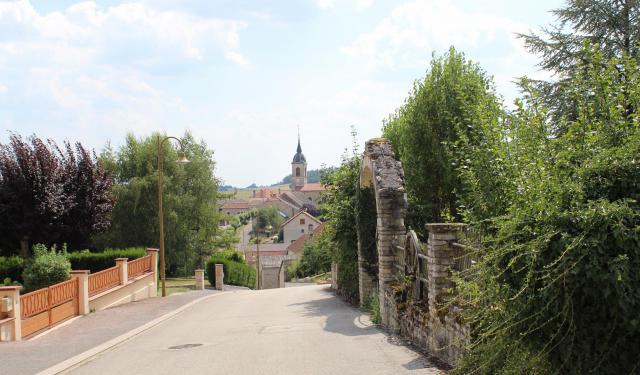 Vue du village.