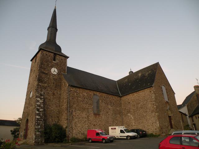 Église Saint-Martin du Bourgneuf-la-Forêt.