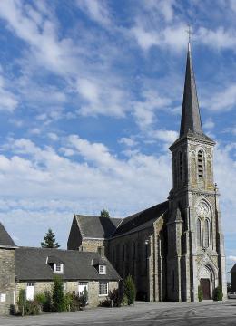 Église de Saint-Georges-Buttavent (53).