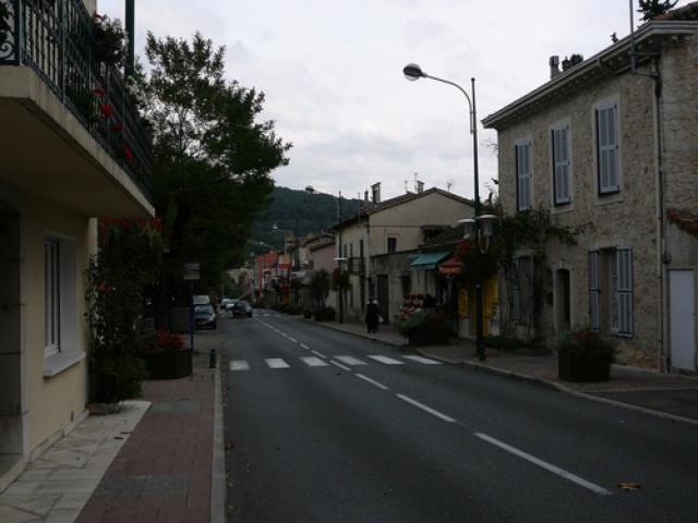 Route de Draguignan à Peymeinade 03/11/2008
