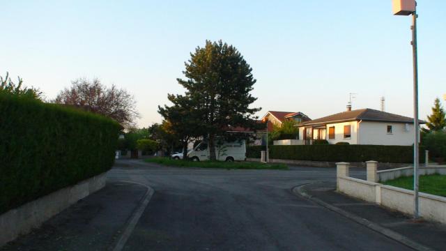 Photo d'une partie du Lotissement Clair Matin prise depuis le n°24.