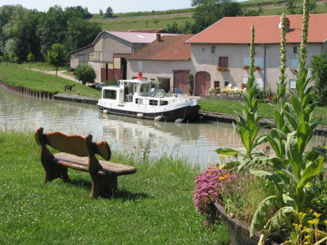 Wartezeit vor Schleuse
