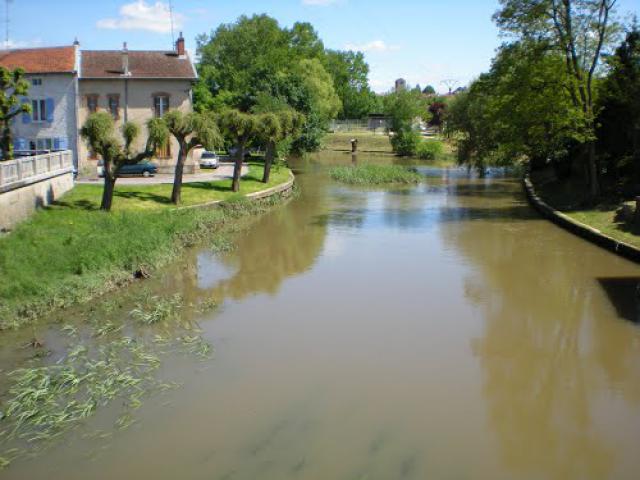 Gerbéviller, la Mortagne (rivière)