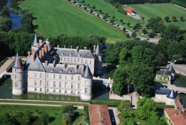 Château de Haroué - Vue aérienne