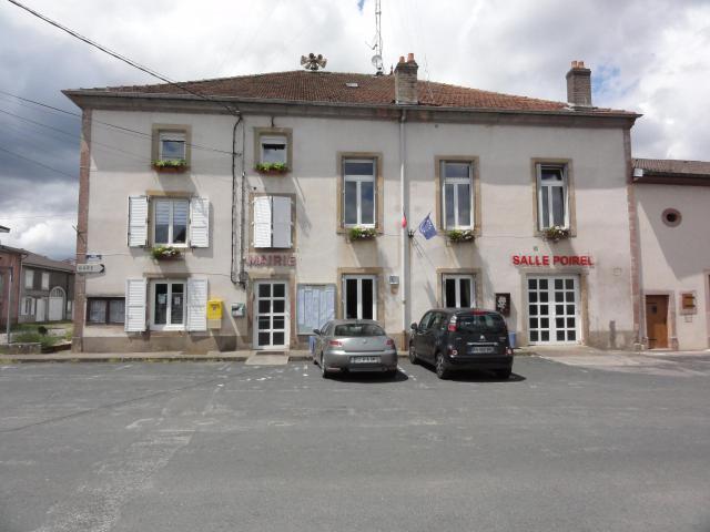 Thiaville-sur-Meurthe (M-et-M) mairie et salle Poirel