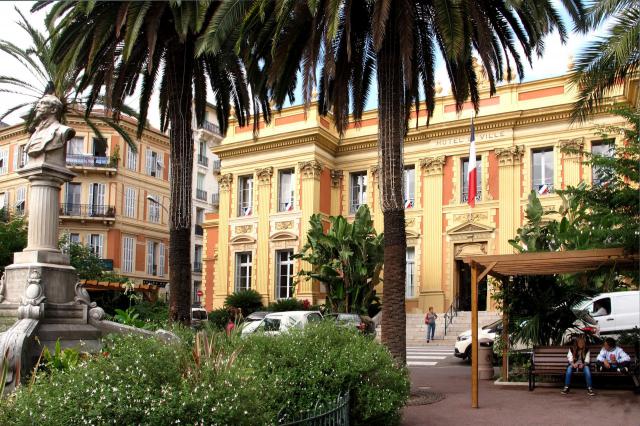 Hôtel de ville de Menton, PACA, France