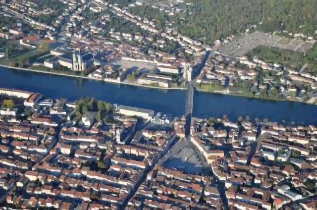 Pont-à-Mousson (vue aérienne)