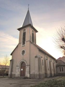Église Saint-Étienne à Rouves (Meurthe-et-Moselle).