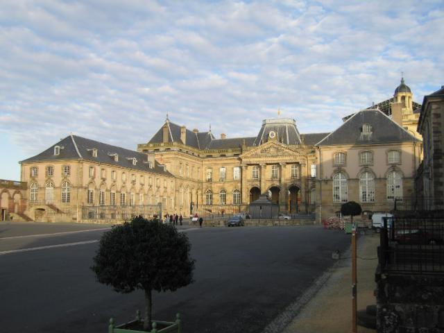 Château de Lunéville, vue cour avant.