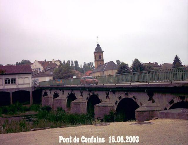 ancien pont de conflans en jarnisy