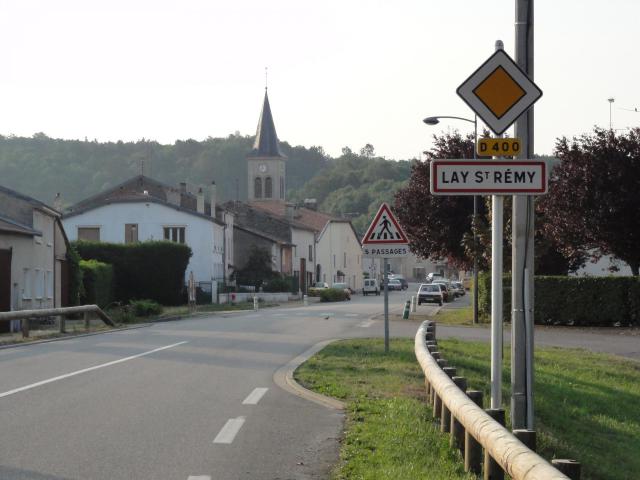 Lay-Saint-Remy (Meurthe-et-M.) city limit sign