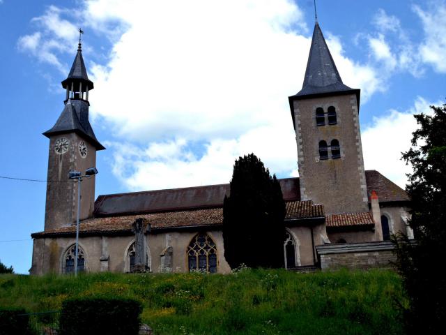 église Saint-Étienne, Nomeny, Meurthe-et-Moselle (France).