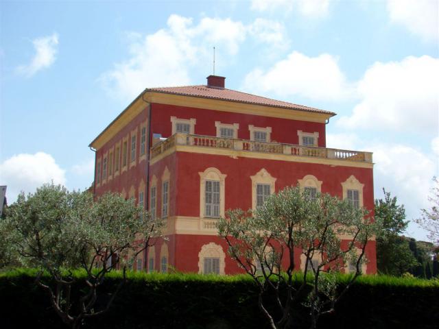 The museum dedicated to the artist Henri Matisse, in Nice. The surrounds to all those windows are painted on i.e. 'trompe d'oeil' ('trick…