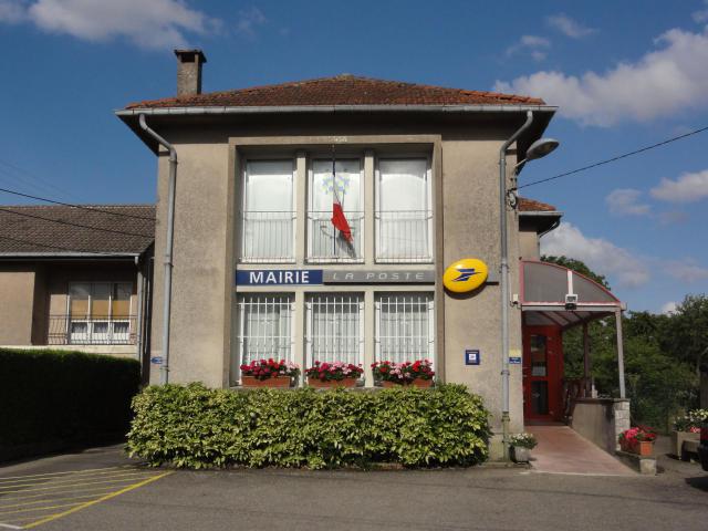 Mercy-le-Bas (Meurthe-et-M.) mairie - la Poste