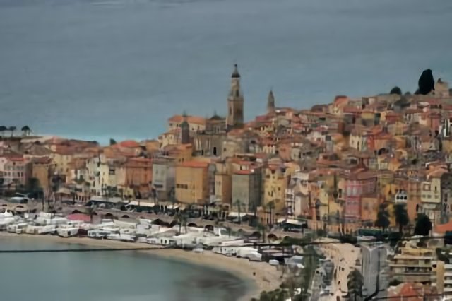 Menton downtown
