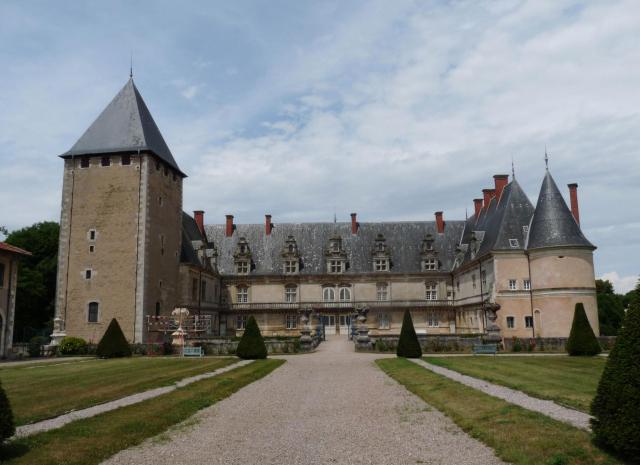 Façade du Château de Fléville (Meurthe-et-Moselle)