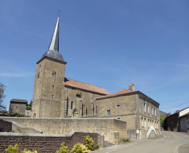 L'église de Fresnois-la-Montagne (Meurthe-et-Moselle)