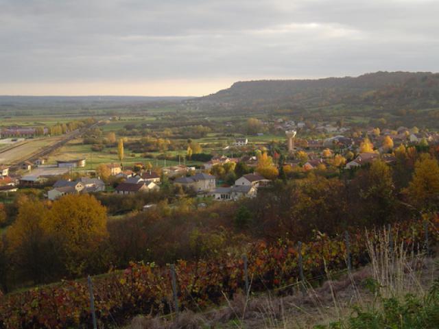 Domgermain, vue sur le quartier de la Gare