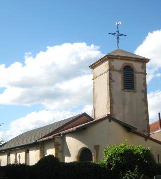 DescriptionEglise Saint Ail.jpg Église de Saint-Ail Date 18 mai 2009 Source mon appareil photo Auteur Aimelaime