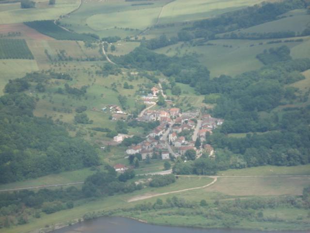 Lorey - vue aérienne