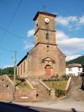 l'Eglise St. Léonard - Allarmont