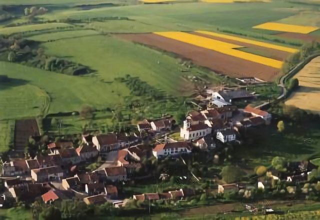 Lemainville : vue du ciel