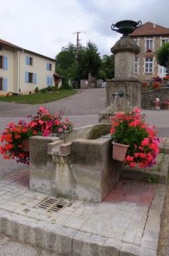 Autrepierre, Meurthe-et-Moselle, fontaine