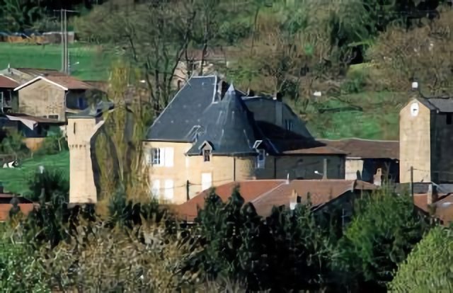 Chateau et église de Villette, 54