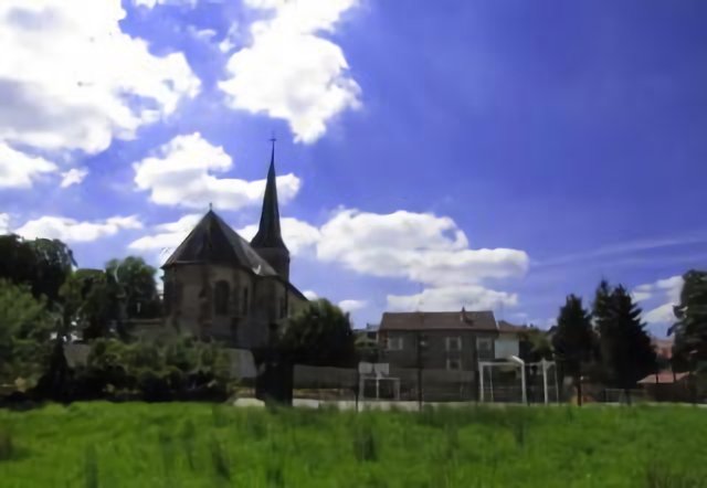 Domèvre - Son église, son terrain de jeux