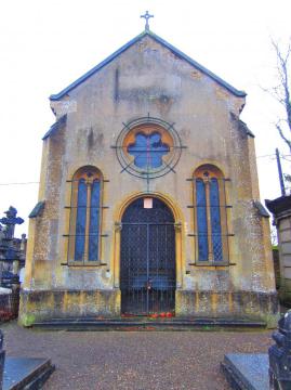 DescriptionChapelle cimetiere Briey.jpg chapelle cimetiere Briey Date 9 janvier 2012 Source mon appareil photo Auteur Aimelaime…