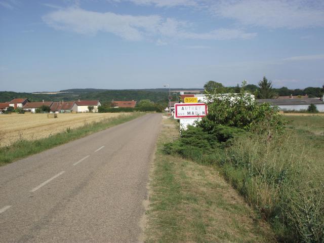 Entrée du village de Autrey-sur-Madon
