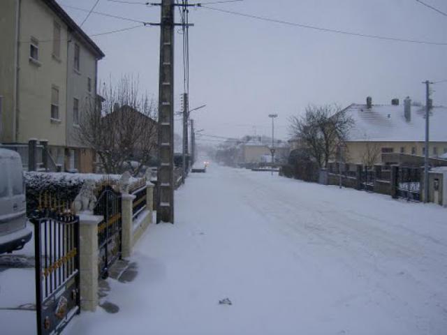 Villerupt sous la neige (Décembre 2009)