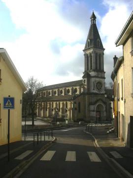 Cette image représente l'église Saint-Fiacre à Villers-lès-Nancy.