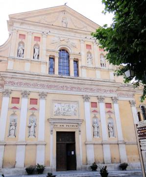 L'Escarène - Église Saint-Pierre-ès-Liens - Façade