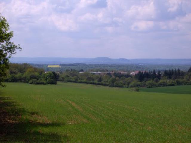 View toward Toul, Way of St James 30 April 2009