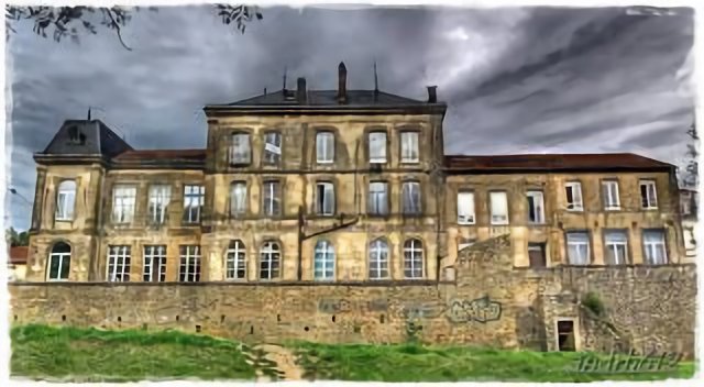 Mairie d'Homécourt (coté jardin)