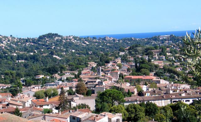 Village de La Colle-sur-Loup, Alpes-Maritimes, France