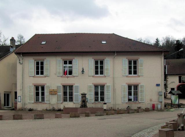 La mairie de Pierre-Percée