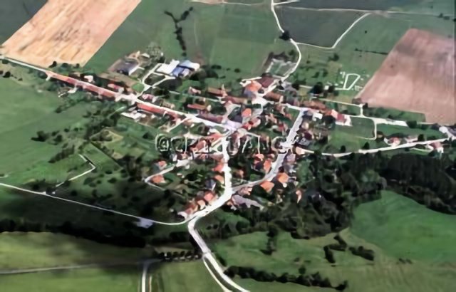 From far above