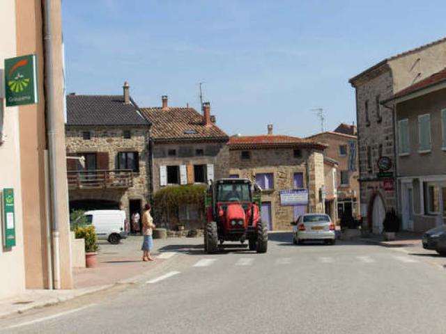 Vista de nuestra casa desde la plaza