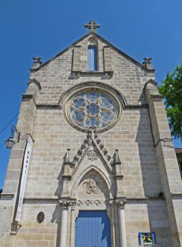 Ancienne chapelle dominicaine Saint-Louis abritant l'Espace Saint-Louis à Bar-le-Duc (Meuse), 3, rue François-de-Guise, dans la Ville Haute.