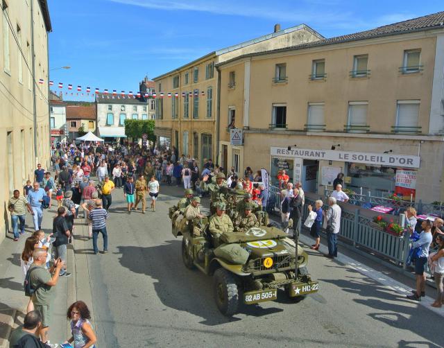 Défilé du centenaire de la libération de St Mihiel - Fin de cortège