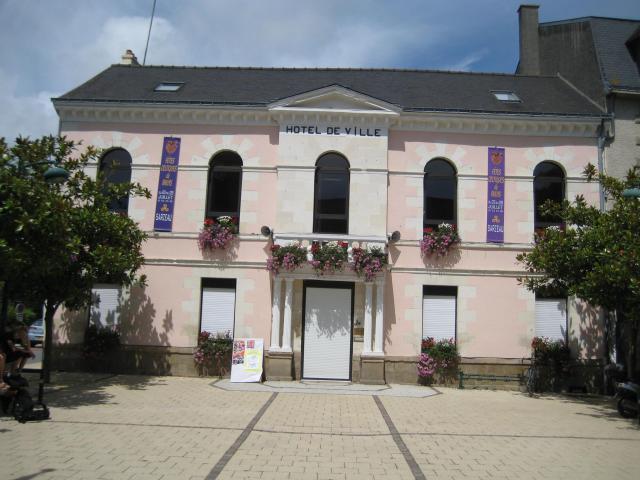 Mairie de Sarzeau, Morbihan, France