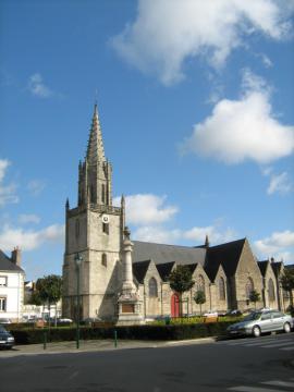 La basilique Notre-Dame-de-Joie de Pontivy.