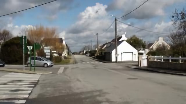 France: Surzur - La route vers Vannes