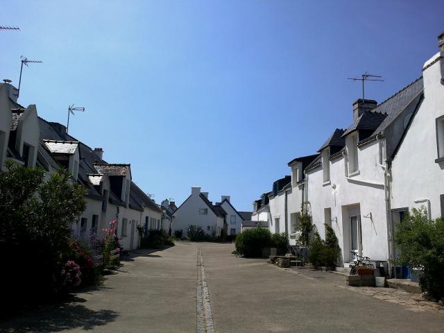 Morbihan Houat Village