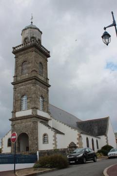 Église Saint-Maxent de Billiers (Morbihan). Fr-56-Billiers.